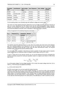 TMC603A-LA Datasheet Page 22