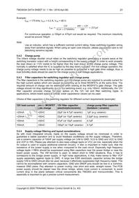 TMC603A-LA Datasheet Page 23