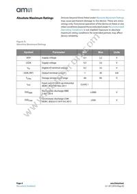 TMD26203M Datasheet Page 4