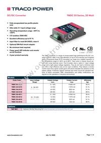 TMDC 20-4818 Datasheet Cover