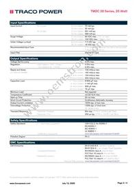TMDC 20-4818 Datasheet Page 2