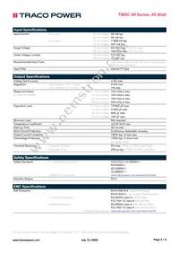 TMDC 40-4811 Datasheet Page 2