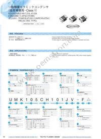 TMK063CG330KT-F Datasheet Page 2
