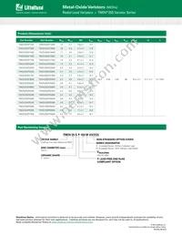 TMOV25SP510M Datasheet Page 6