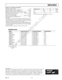 TMP03FRU-REEL7 Datasheet Page 3