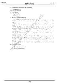 TMP86FS49FG Datasheet Page 4