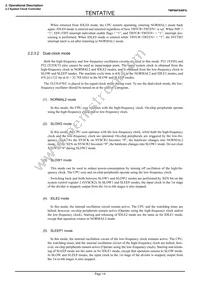 TMP86FS49FG Datasheet Page 16