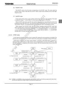 TMP86FS49FG Datasheet Page 17