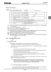 TMP86FS49FG Datasheet Page 19