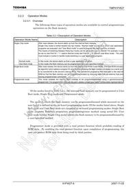 TMP91FW27UG(C Datasheet Page 11