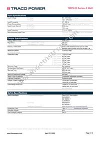 TMPS 03-109 Datasheet Page 2