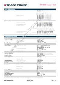 TMR 3-4812WIR Datasheet Page 3