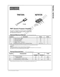 TN6729A_J05Z Datasheet Cover