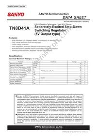 TN8D41A-HB11-E Datasheet Cover
