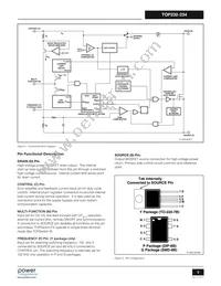 TOP234Y Datasheet Page 3