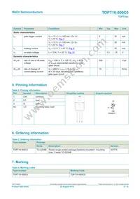 TOPT16-800C0 Datasheet Page 2