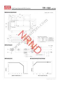 TP-100D Datasheet Page 2