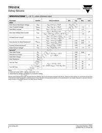 TP0101K-T1-E3 Datasheet Page 2