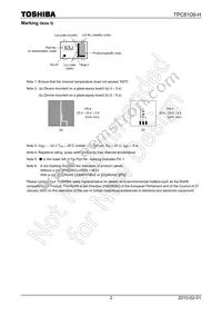 TPC6109-H(TE85L Datasheet Page 2