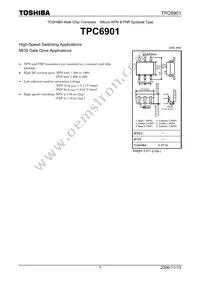 TPC6901(TE85L Datasheet Cover