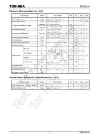 TPC8014(TE12L Datasheet Page 3