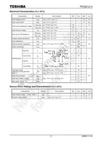 TPC8212-H(TE12LQ Datasheet Page 3