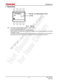 TPC8221-H Datasheet Page 4