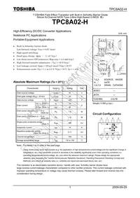 TPC8A02-H(TE12L Datasheet Cover