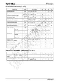 TPC8A02-H(TE12L Datasheet Page 3