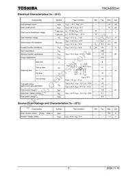 TPCA8003-H(TE12LQM Datasheet Page 3