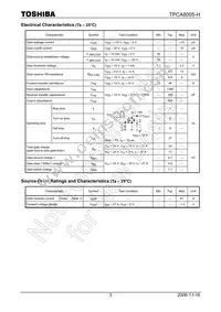 TPCA8005-H(TE12LQM Datasheet Page 3