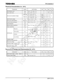 TPCA8008-H(TE12LQM Datasheet Page 3