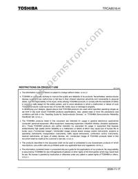 TPCA8016-H(TE12LQM Datasheet Page 7