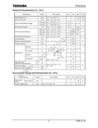 TPCF8102(TE85L Datasheet Page 2