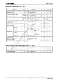 TPCF8304(TE85L Datasheet Page 3