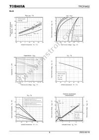 TPCF8402(TE85L Datasheet Page 9