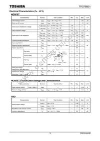 TPCF8B01(TE85L Datasheet Page 3