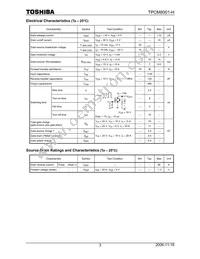 TPCP8001-H(TE85LFM Datasheet Page 3