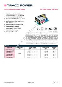 TPI 100-128A-J Datasheet Cover
