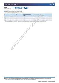 TPL802727-492H Datasheet Page 5