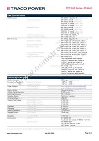 TPP 40-105A-J Datasheet Page 3