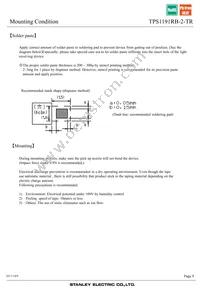 TPS1191RB-2-TR Datasheet Page 9