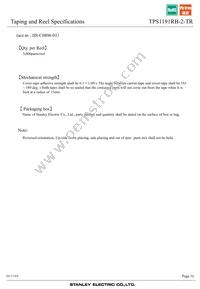 TPS1191RB-2-TR Datasheet Page 16