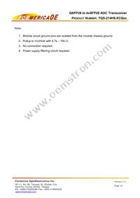 TQS-214H8-XCQ10 Datasheet Page 10