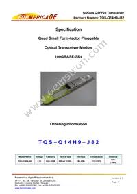 TQS-Q14H9-J82 Datasheet Cover