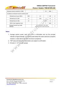 TQS-Q14H9-J82 Datasheet Page 9
