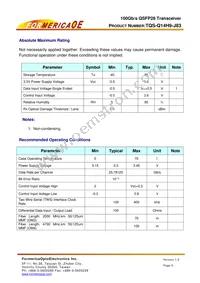 TQS-Q14H9-J83 Datasheet Page 5