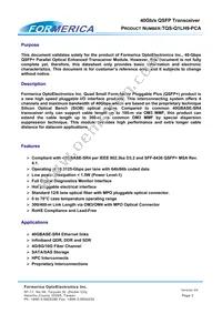 TQS-Q1LH9-PCA Datasheet Page 2