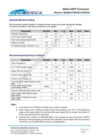 TQS-Q1LH9-PCA Datasheet Page 3