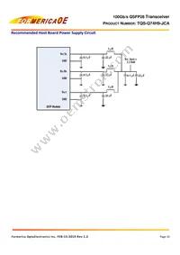 TQS-Q74H9-JCA Datasheet Page 10